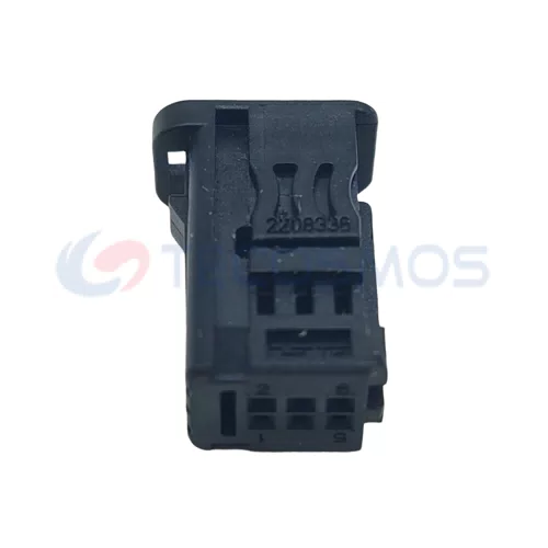 Auto Parts High Quality Factory Price Black Car Connector for BMW 6-pin Female CT6-0206M